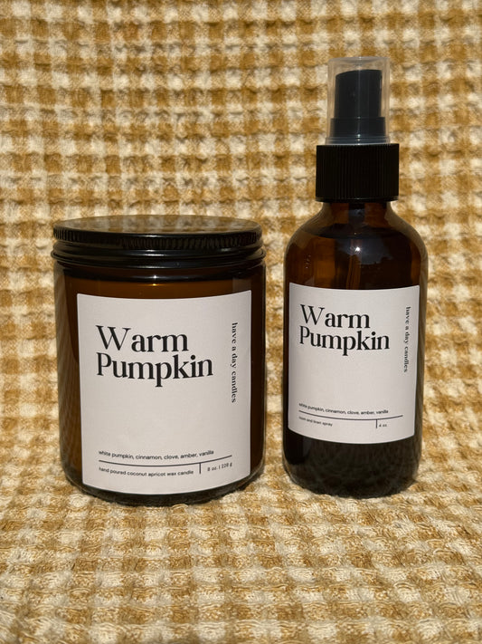 Warm Pumpkin Room Spray